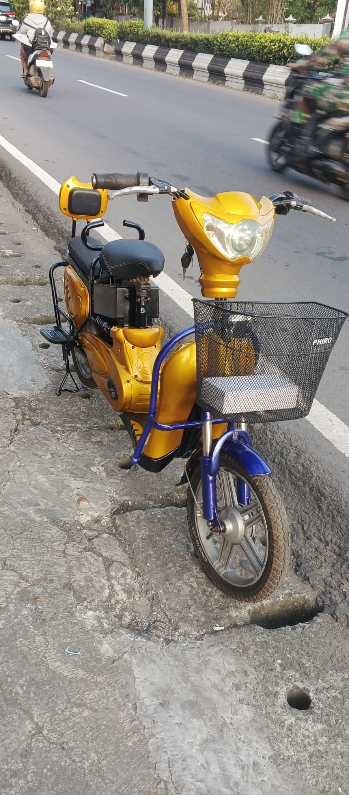 Sepeda listrik bekas Sunrace Long Repaint